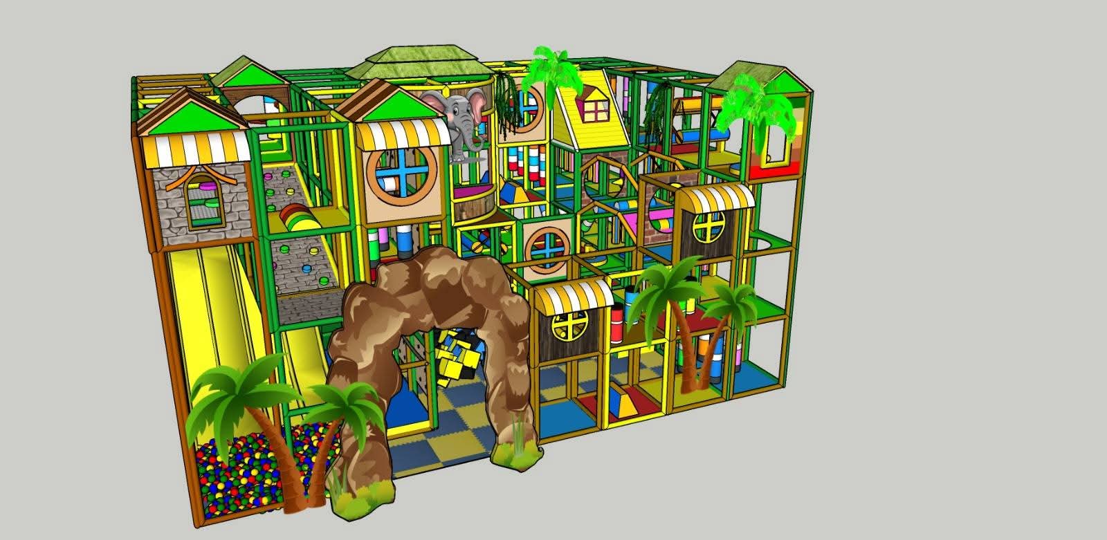 Grande Structure Jungle — Vue façade