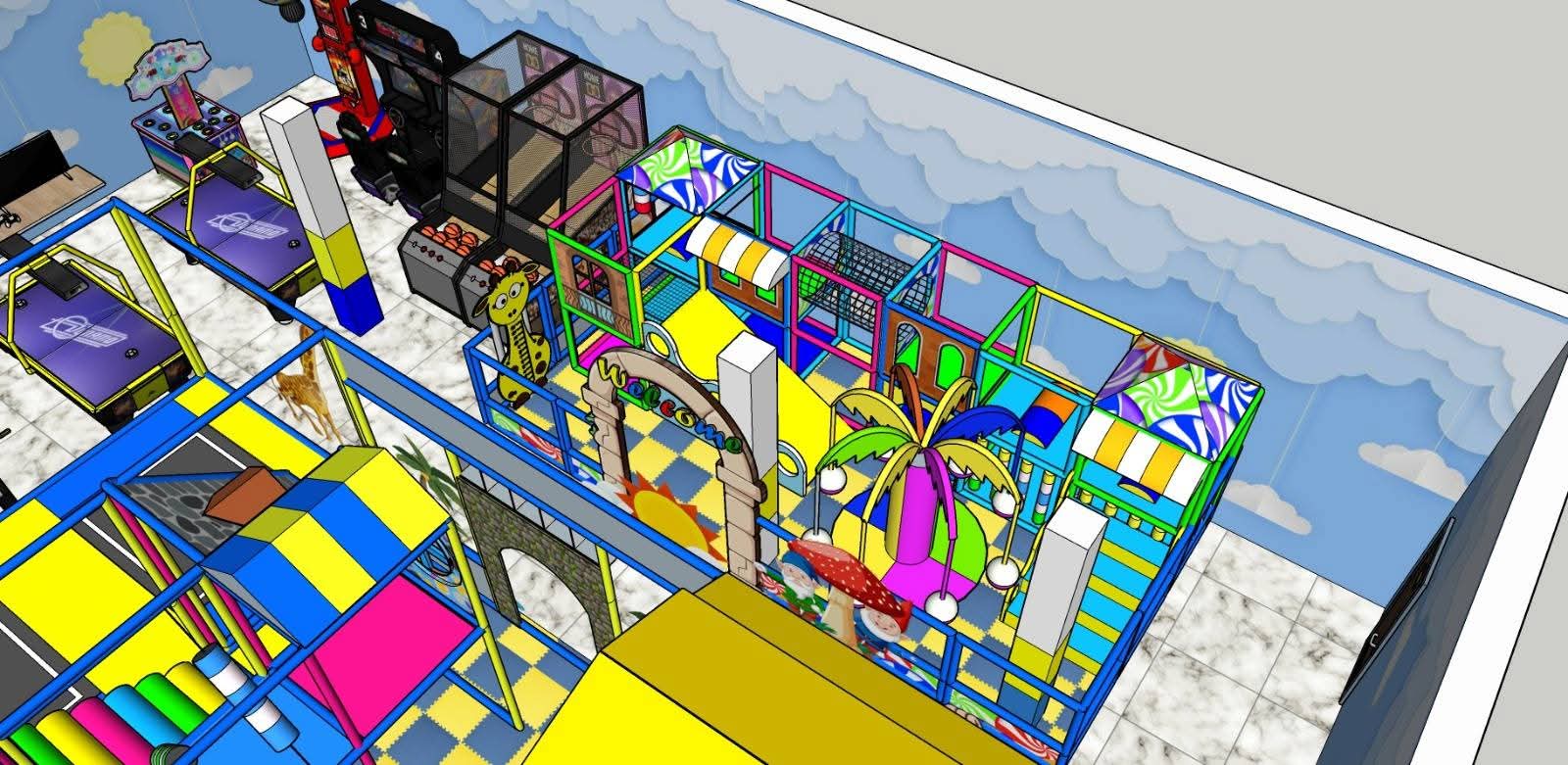 Parc Indoor — Vue d'angle