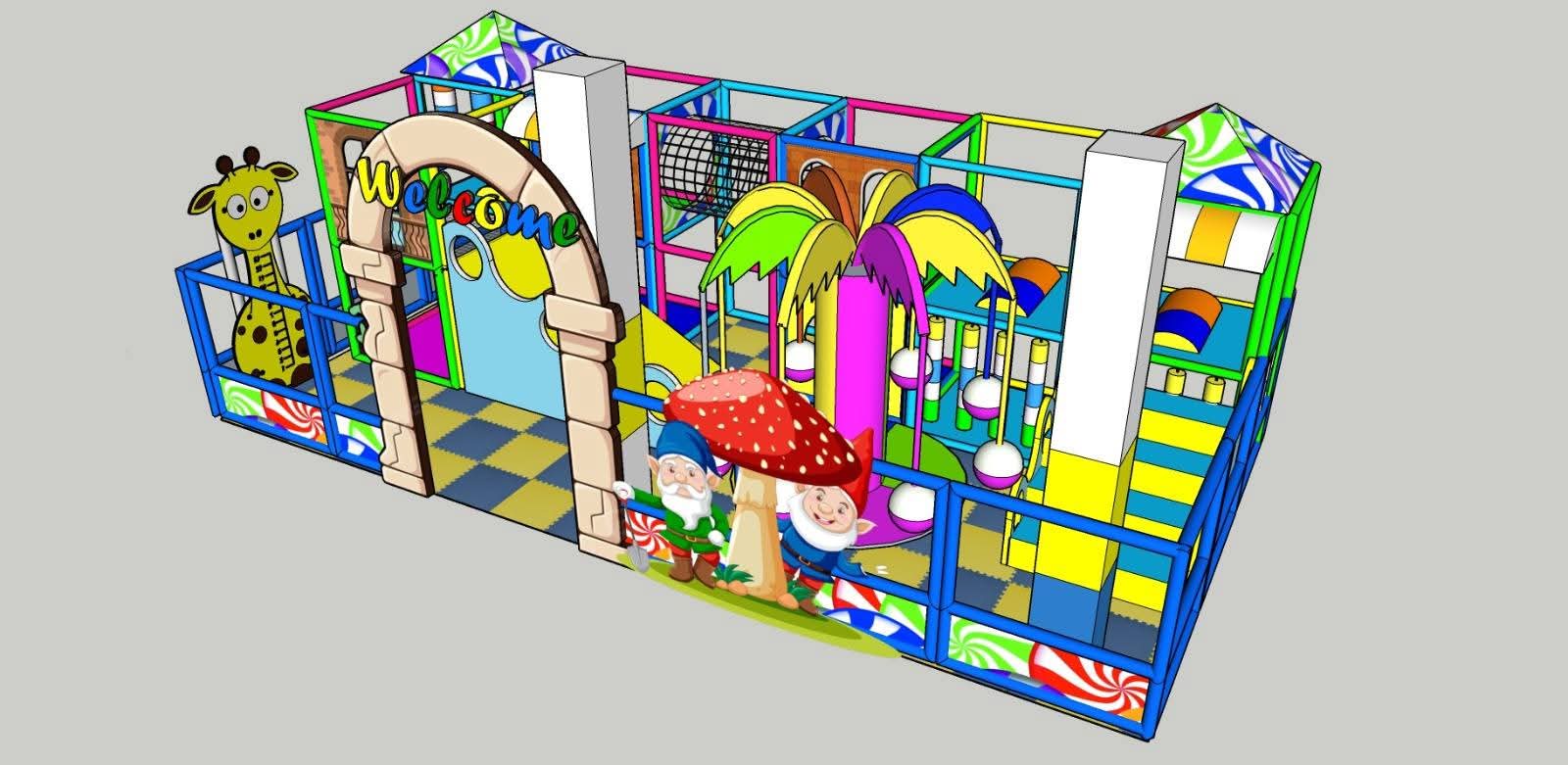 Structure Candy — Vue arrière