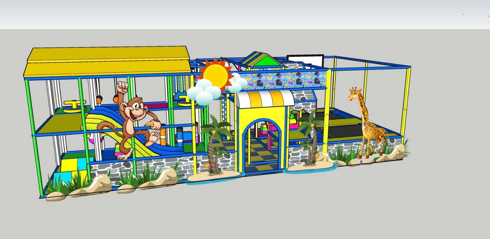 Structure Safari — Vue frontale