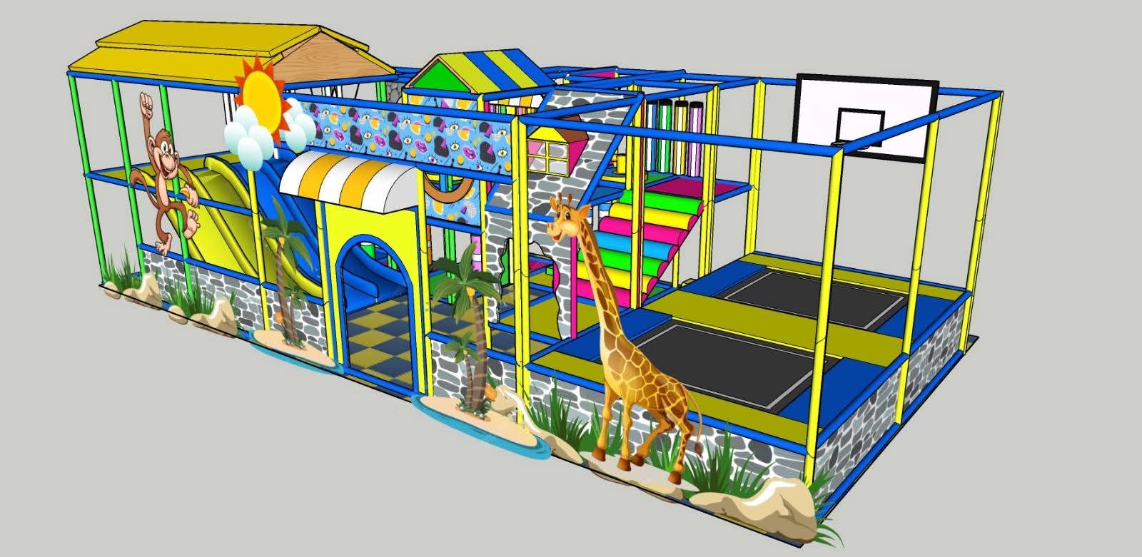 Structure Safari — Vue latérale