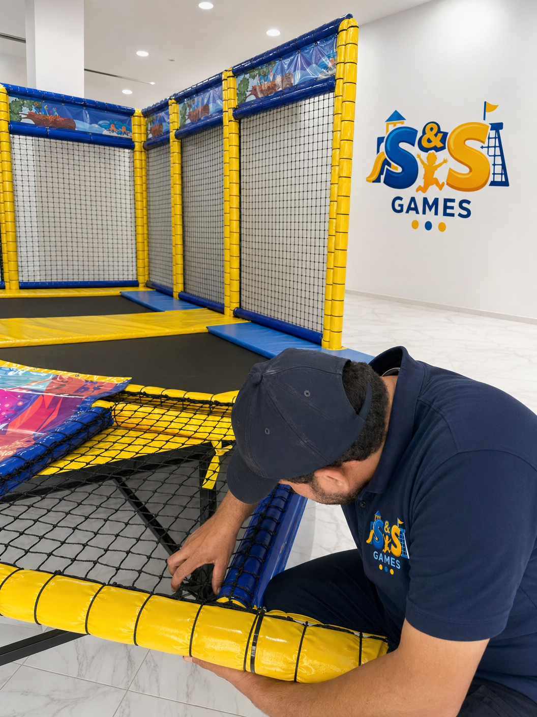 Installation trampoline park