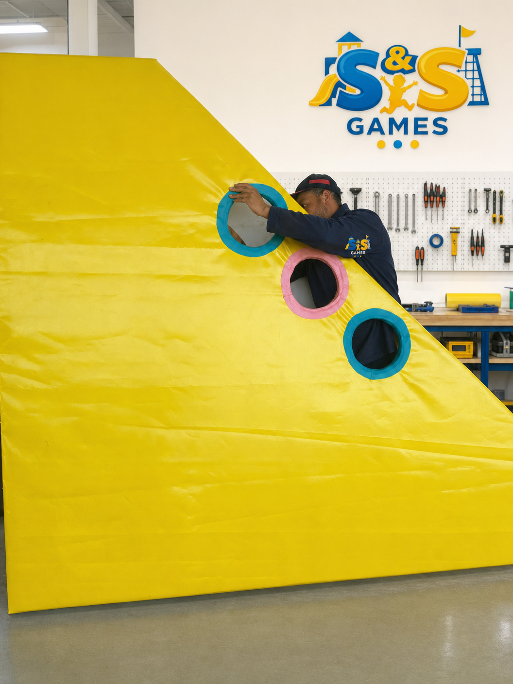 Fabrication d'un module de jeux