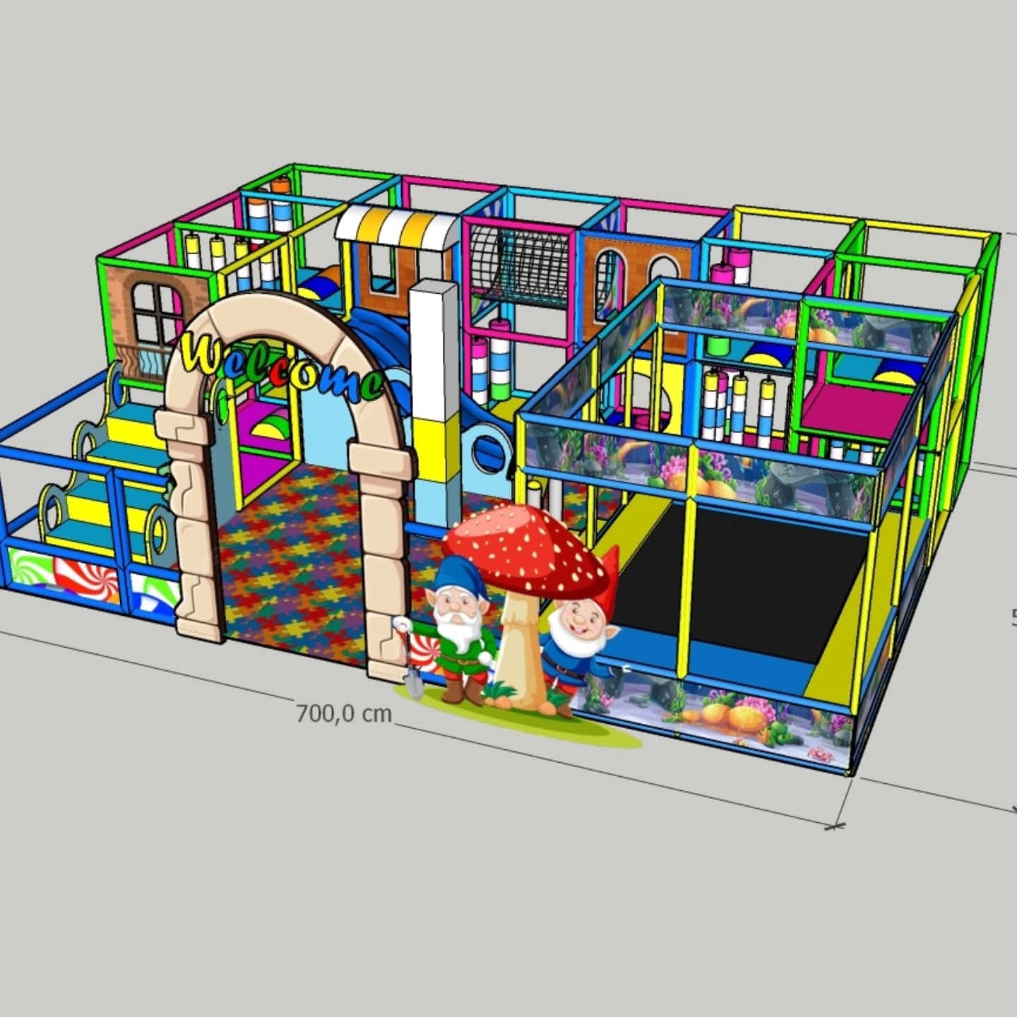 Welcome Park — Thématique Gnomes & Bienvenue