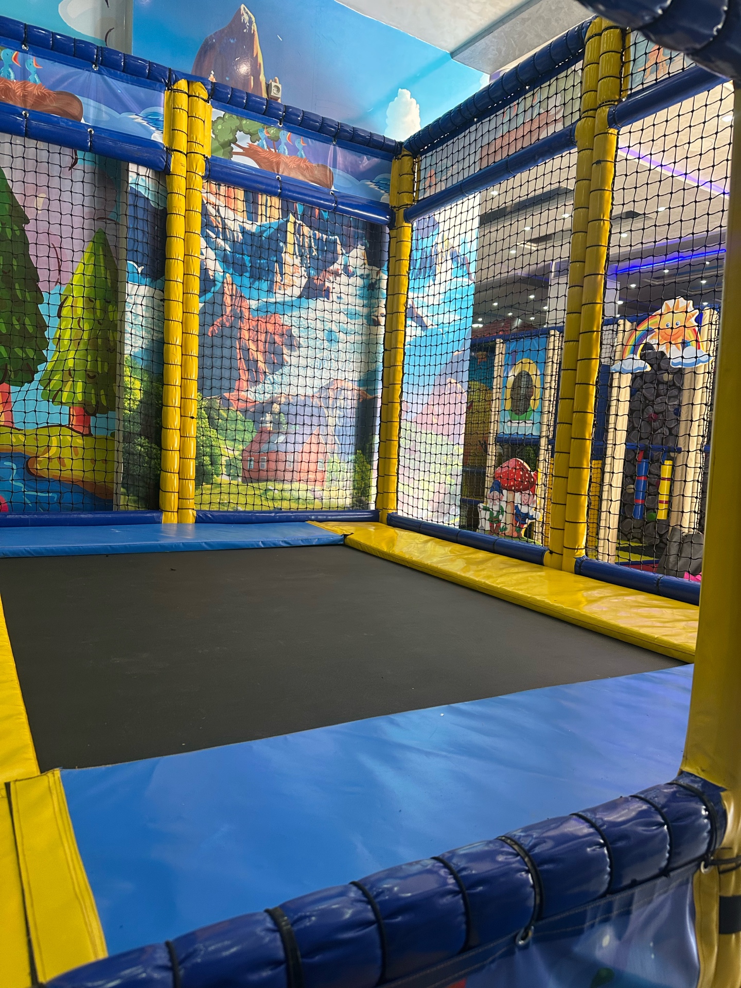 Trampoline Fosse a Mousse